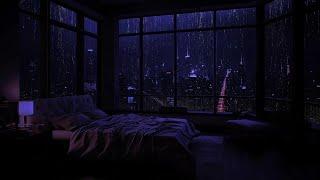 City Nights and Rain: Perfect Ambience for Relaxation and Peace ️