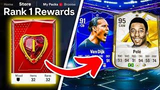 RANK 1 CHAMPS REWARDS & HERO PACKS!  FC 25 Ultimate Team