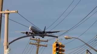 PIA 777-200LR Landing at New York Kennedy Int'l (JFK)