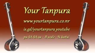 Your Tanpura - .B Scale - 0.75 kattai