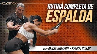 Rutina de Espalda con Ali Romero y Sensei Cubas