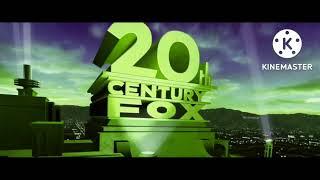 20th Century Fox 1994 Logo In Green Lowers