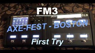 FM3 - AXE-FEST - BOSTON - Premier Essai (first try) - Nicolas DESMAREST