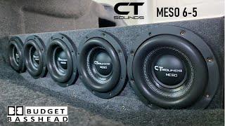 Big Bass In A Small Space! - CT Sounds MESO 65 - Low Profile Enclosure