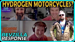 Ryan F9 wants Hydrogen Motorcycles? | Revzilla Response Motovlog