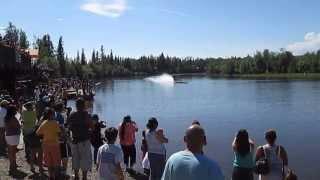 Anthony Peters Boat winning Yukon 1000