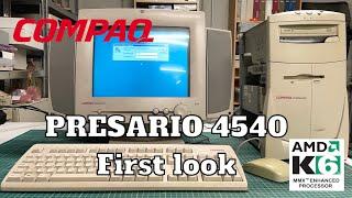 Compaq Presario 4540 First look