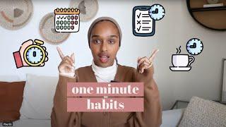 4 ONE-MINUTE Habits That Save Me 20+ Hours a Week | Time Management For Busy People