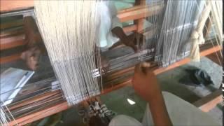 Warp Drawing in Process for Handloom Denim Weaving