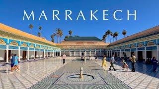 MARRAKECH, Morocco 4K | Best things to do (travel guide & walking tour)