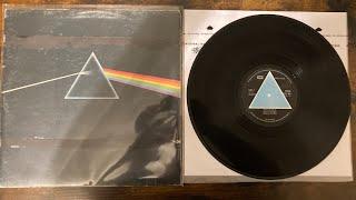 Pink Floyd The Dark Side Of The Moon 1st UK Pressing Solid Blue Triangel