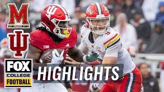 Maryland Terrapins vs. Indiana Hoosiers Highlights | FOX College Football