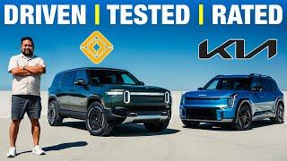 Kia EV9 vs. Rivian R1S: Which Is the Better 3-Row Electric SUV?