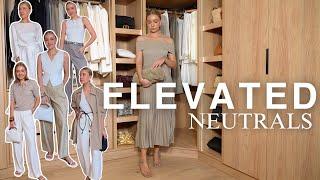 NEUTRAL END OF SUMMER OUTFITS FOR ALL OCCASIONS | CASUAL, DRESSY, WORKWEAR