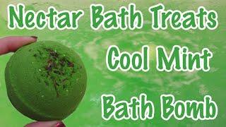 Nectar Bath Treats - Cool Mint Bath Bomb DEMO