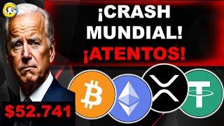  SE DESPLOMAN LAS CRIPTOMONEDAS | Noticias Criptomonedas (HOY) BITCOIN ETF ETH BULLRUN ALTSEASON