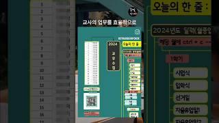 #씽크와이즈교무수첩 #씽크와이즈활용사례 #씽크와이즈꼼딸작가 #비디오스튜