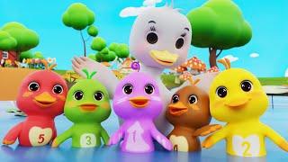 5 Little Colors Ducks  Five little Duck song | Thieu Nhi Music Baby Songs & Nursery Rhymes