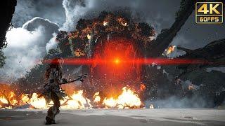 Horizon Forbidden West: Burning Shores - HORUS Final Boss Fight @ 4K 60ᶠᵖˢ 