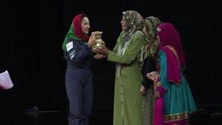 Afghan female pilot urges young girls to chase their dreams