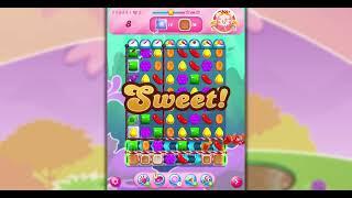 Candy Crush Saga Level 11844 (1 UFO + Hammer)