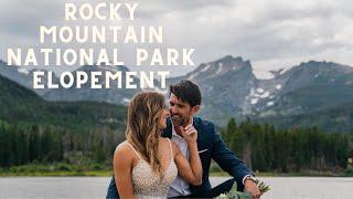 Eloping in Rocky Mountain National Park // Colorado Elopement Videographer