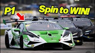 UNSEEN FOOTAGE - Watkins Glen Super Trofeo 2023 - Spin To Win!!