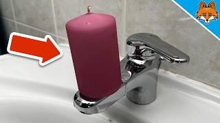 The (Sadly Secret) Trick with the Candle on the Tap(BRILLIANT)