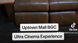 Uptown Mall Ultra Cinema Experience BGC #philippines