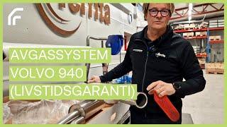 Avgassystem Volvo 940 med livstids garanti