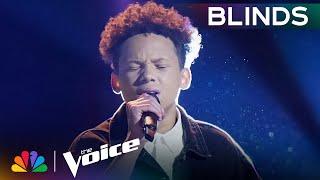 Jaylen Dunham Wins Coach Gwen's REPLAY with His Cover of "Listen" | The Voice Blind Auditions | NBC