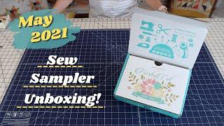 May 2021 Sew Sampler with Bright Side Quilt Block #2