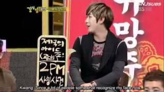 kwanghee talks about plastic surgery