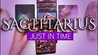 SAGITTARIUS TAROT READING | “GOOD NEWS IS COMING!” JUST IN TIME