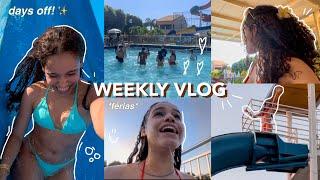 WEEKLY VLOG *viagem* | uma semana comigo 