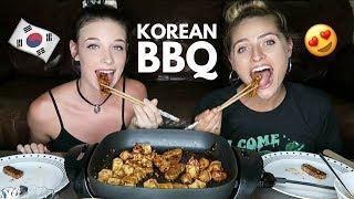 Korean BBQ (Samgyupsal) AT HOME!! Mukbang Monday