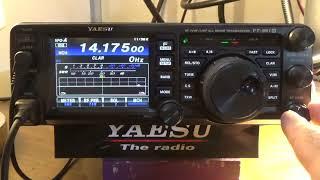 QSO 75W - JJ0SNQ Japan (RST 5/7)  - 20M Comet CHA-250HD HF End Fed Vertical