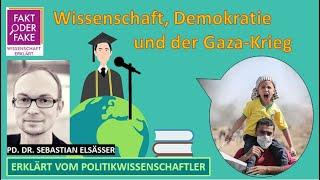 Wissenschaft, Demokratie und der Gaza-Krieg