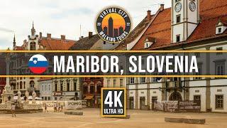  MARIBOR, SLOVENIA – Walking Tour of City Center Landmarks and Charming Streets (4K Walk)