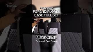 Custom-Fit Seat Covers for 2020-2022 Ford Explorer Base | FH Group®