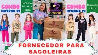 Fornecedor para Sacoleiras e iniciantes | kits de roupas infantil no atacado para revender