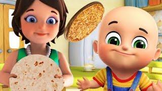 Mummy Ki Roti Gol Gol | मम्मी की रोटी | Hindi Rhymes for Children |  #hindirhymes