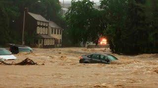 France on Red Alert : Severe Floods in France: Roads Transformed into Rivers, People Trapped | News9