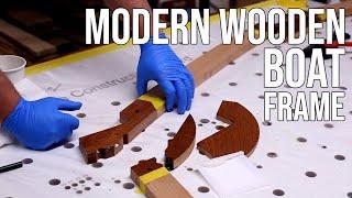 Building a Modern Wooden Boat Frame | Building Temptress Ep10