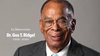 Dr. Gus T. Ridgel | 2020 Mizzou Hall of Fame