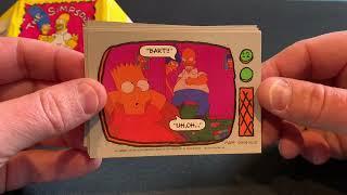 1990 Topps Simpsons Trading Cards Taking Me Back To Childhood