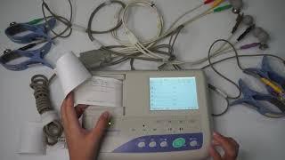 How To Use ECG ( ECG စက္ကိုုဘယ္လိုုအသံုုးျပဳမလဲ  )