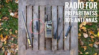 Radio for Preparedness 101:  VHF/UHF HT Antennas