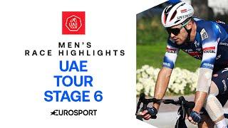 SPRINTING TO GLORY  | Stage 6 Race Men's Highlights UAE Tour 2025 | Eurosport Cycling