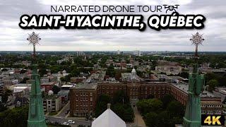 ️Spectacular 4K Drone Footage Over Saint-Hyacinthe, Québec! 